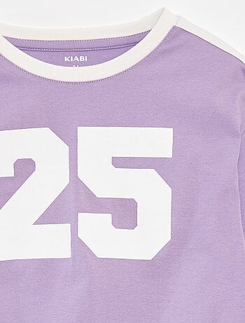 T-shirt crop esprit campus