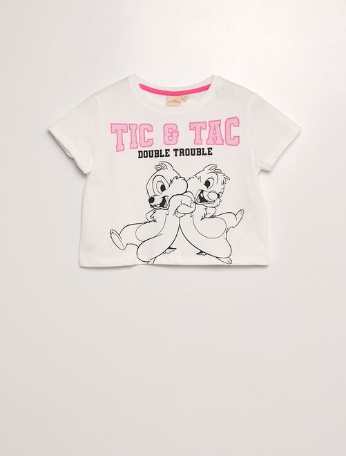 T-shirt crop top 'Disney' - Kiabi