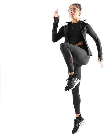 T-shirt crop top fitness manches courtes femme fitness femme sculpt