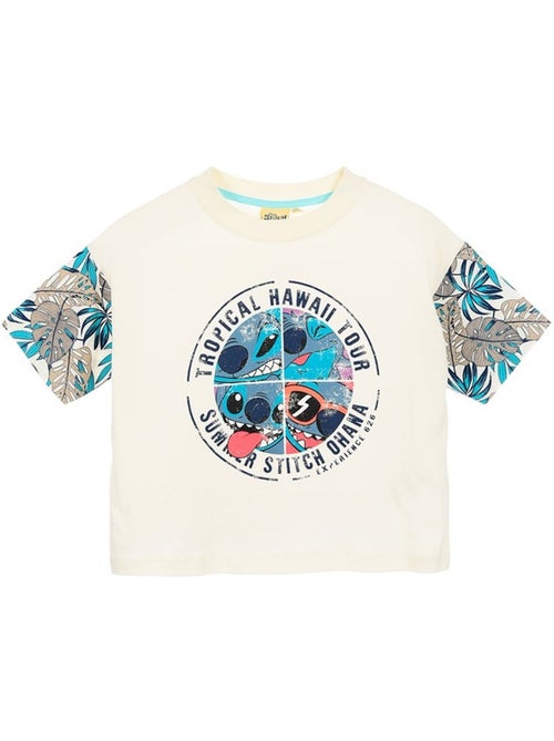 T-Shirt Crop Top Lilo et Stitch | Licence Officielle - Kiabi T-Shirt Crop Top Lilo et Stitch | Licence Officielle - Kiabi