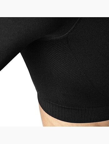 T-shirt crop top sport manches longues sans couture femme fitness femme tempo