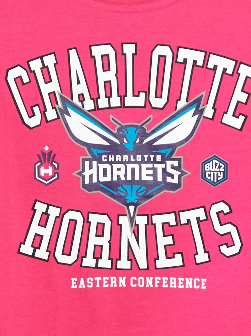 T-shirt cropped à manches courtes 'NBA' ROSE - Kiabi