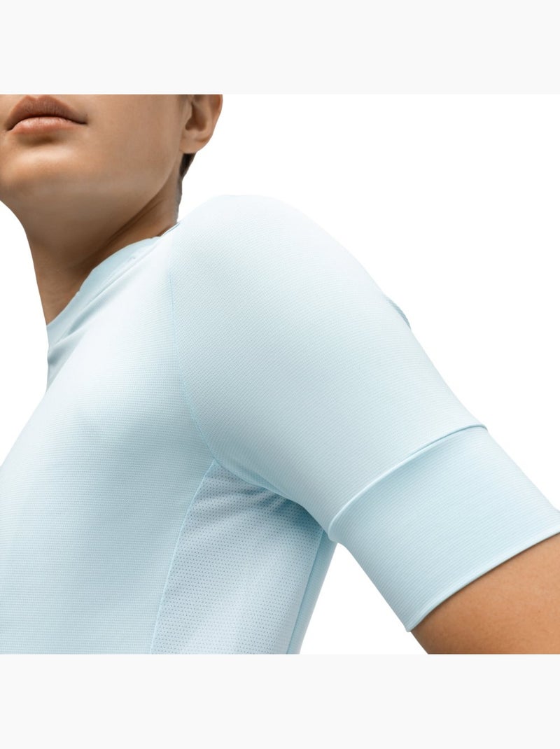 T-shirt cyclisme gravel femme cyclisme homme et femme spugla-w Bleu - Kiabi