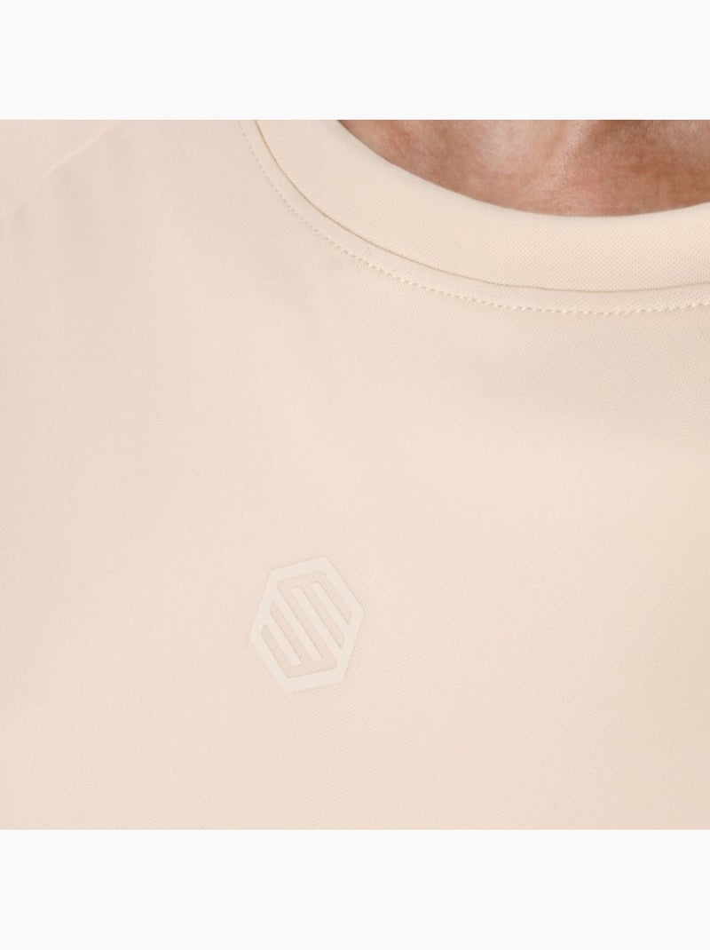 T-shirt cyclisme gravel femme femme linden-w sand Beige - Kiabi