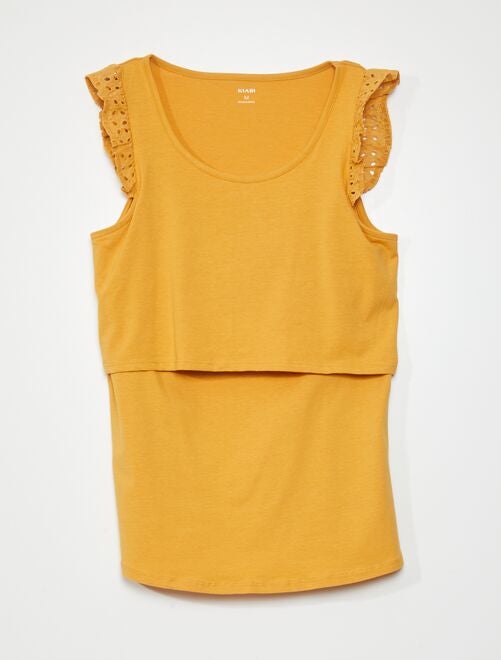 T shirt jaune femme