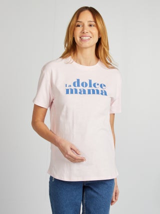 T-shirt d'allaitement avec imprimé