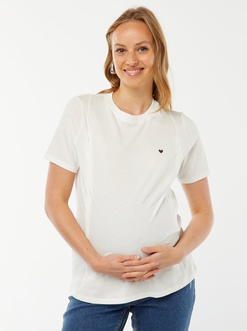 T-shirt d'allaitement - Kiabi