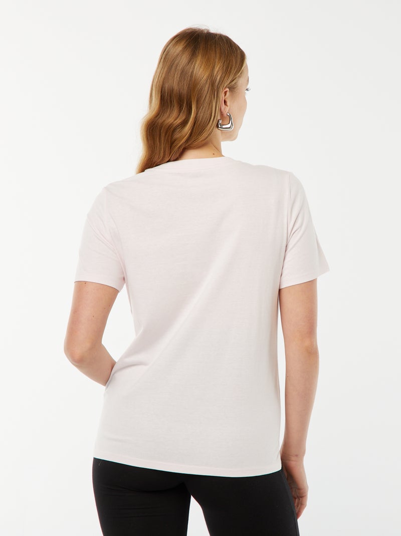 T-shirt d'allaitement Rose - Kiabi