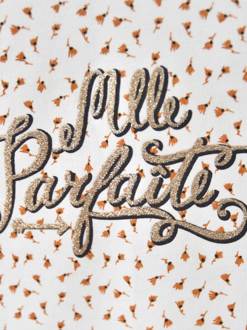 T SHIRT DANATE MLLE PARFAITE - Kiabi