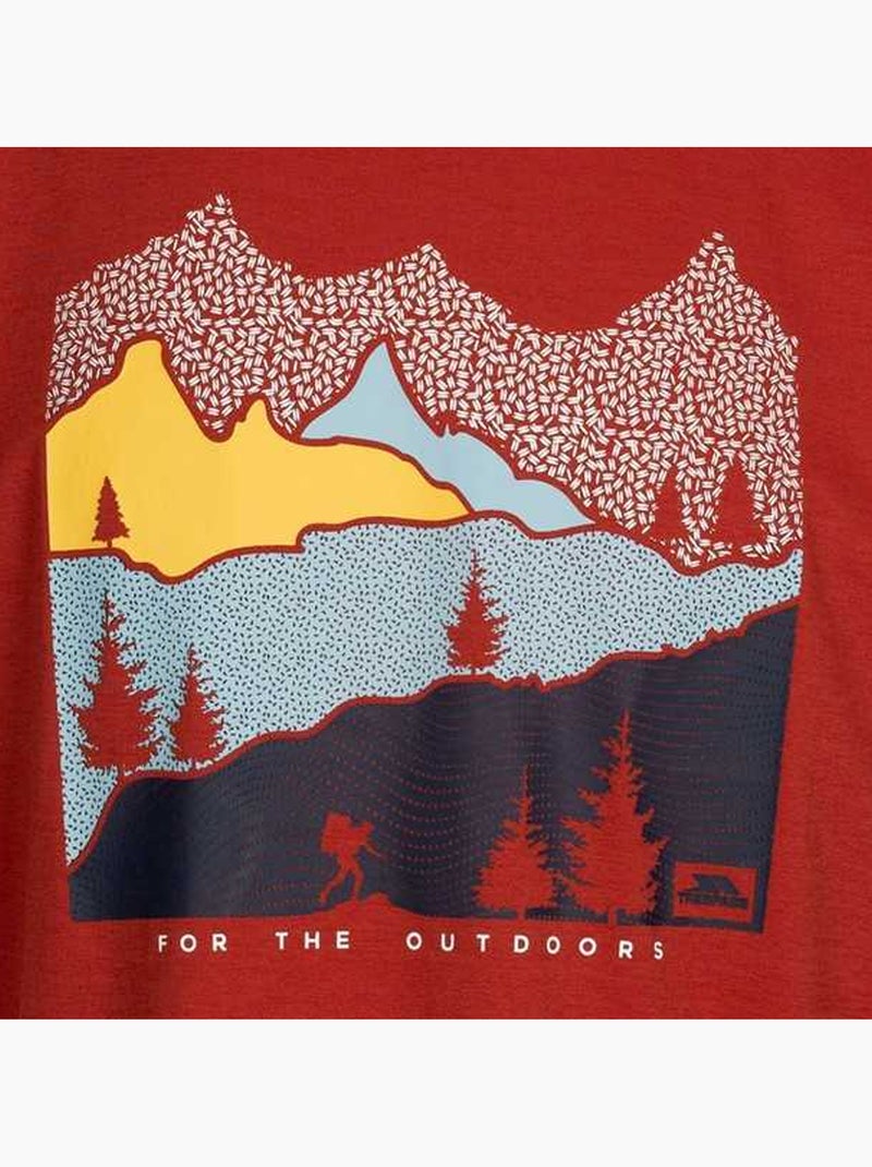 T-shirt danub - trespass Rouge foncé - Kiabi