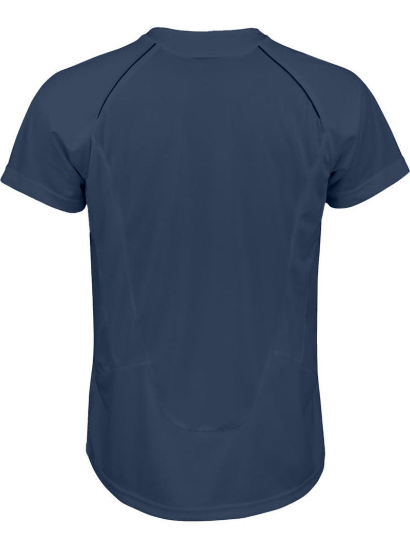 T-shirt dash training - spiro Bleu Bleu marine Blanc - Kiabi