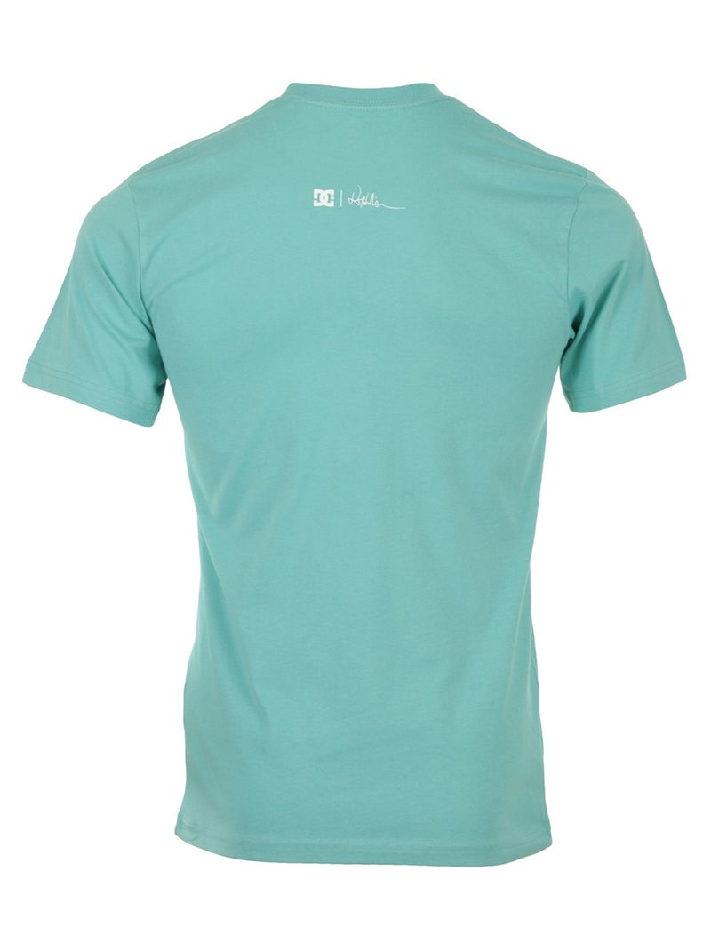 T-shirt DC Shoes Viajero Bleu clair - Kiabi