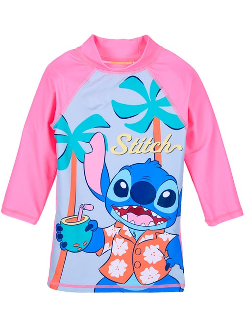 T-shirt de Bain Anti-UV Lilo & Stitch   | Licence Officielle - Kiabi