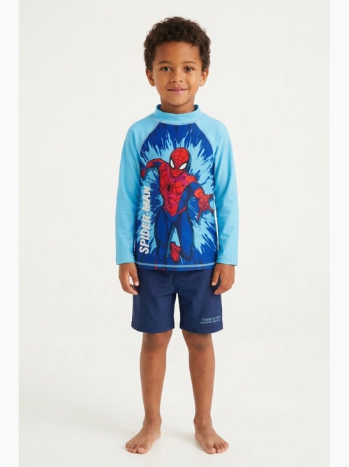 T-shirt de Bain Anti-UV Spider-Man  | Licence Officielle - Kiabi
