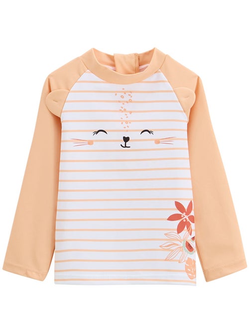 T-shirt de bain bébé de protection UV Calvi - Kiabi