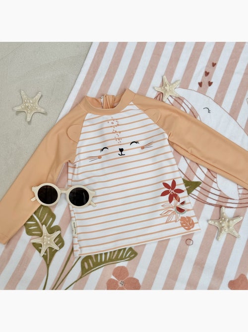 T-shirt de bain bébé de protection UV Calvi - Kiabi