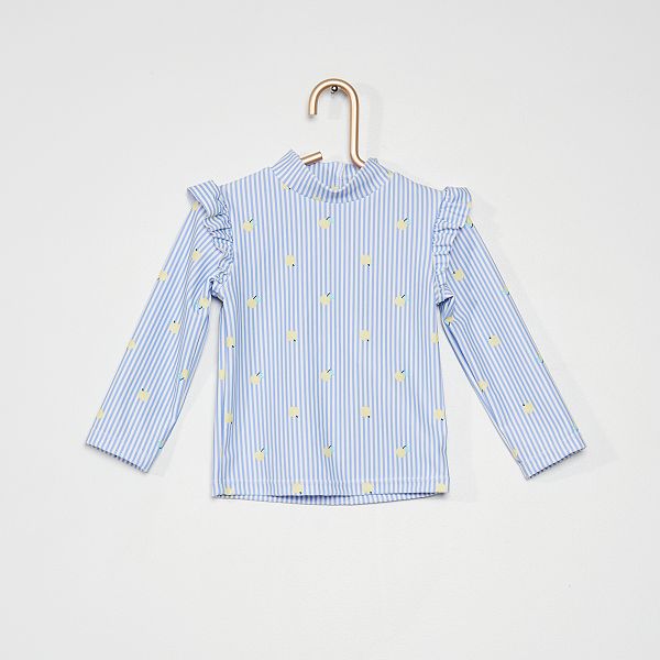 T Shirt De Bain Fruits Bebe Garcon Blanc Bleu Kiabi 9 00