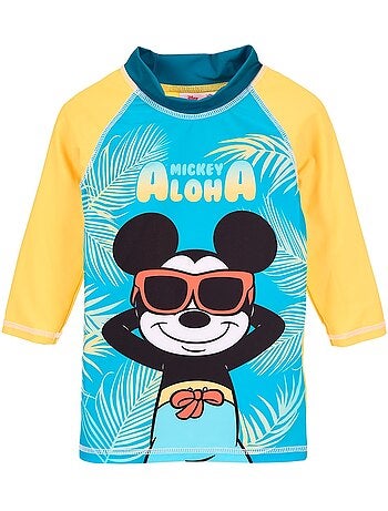 T-Shirt de Bain Mickey Mouse| Licence Officielle