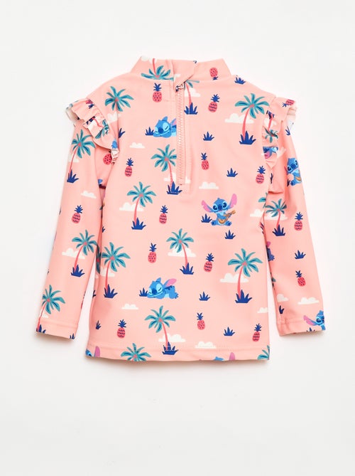 T-shirt de bain 'Stich' 'Disney' avec volants - Kiabi