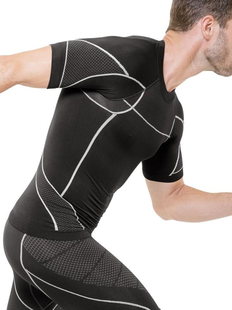 T-shirt de compression running Cellutex Noir - Kiabi