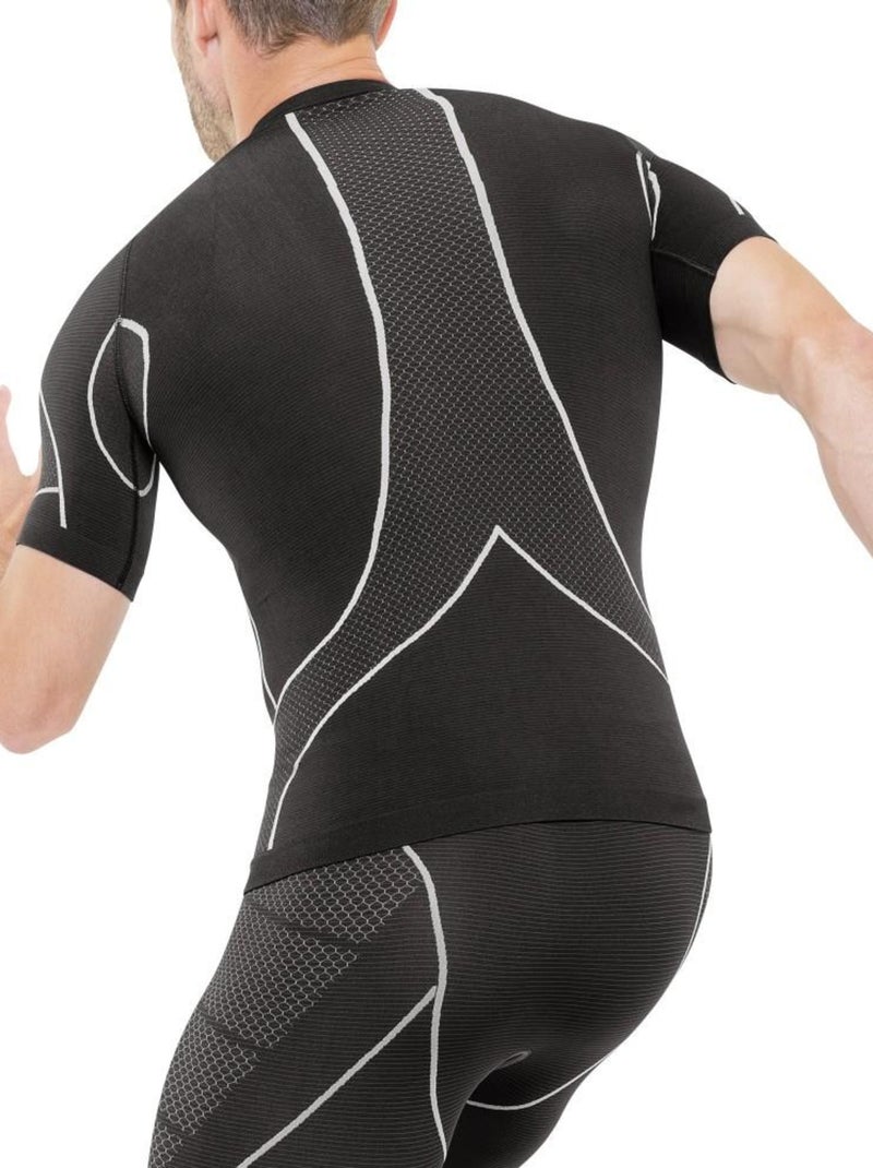 T-shirt de compression running Cellutex Noir - Kiabi