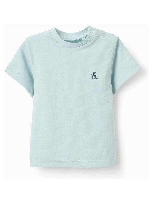 T-shirt de Coton à Rayures Texturées - Kiabi