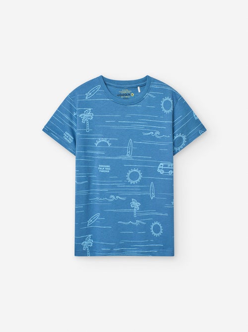 T-shirt de Coton avec Motif - Kiabi