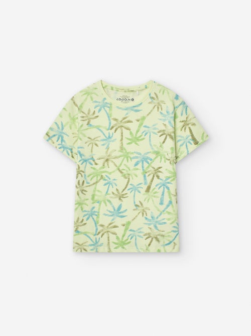 T-shirt de Coton avec Motif - Kiabi