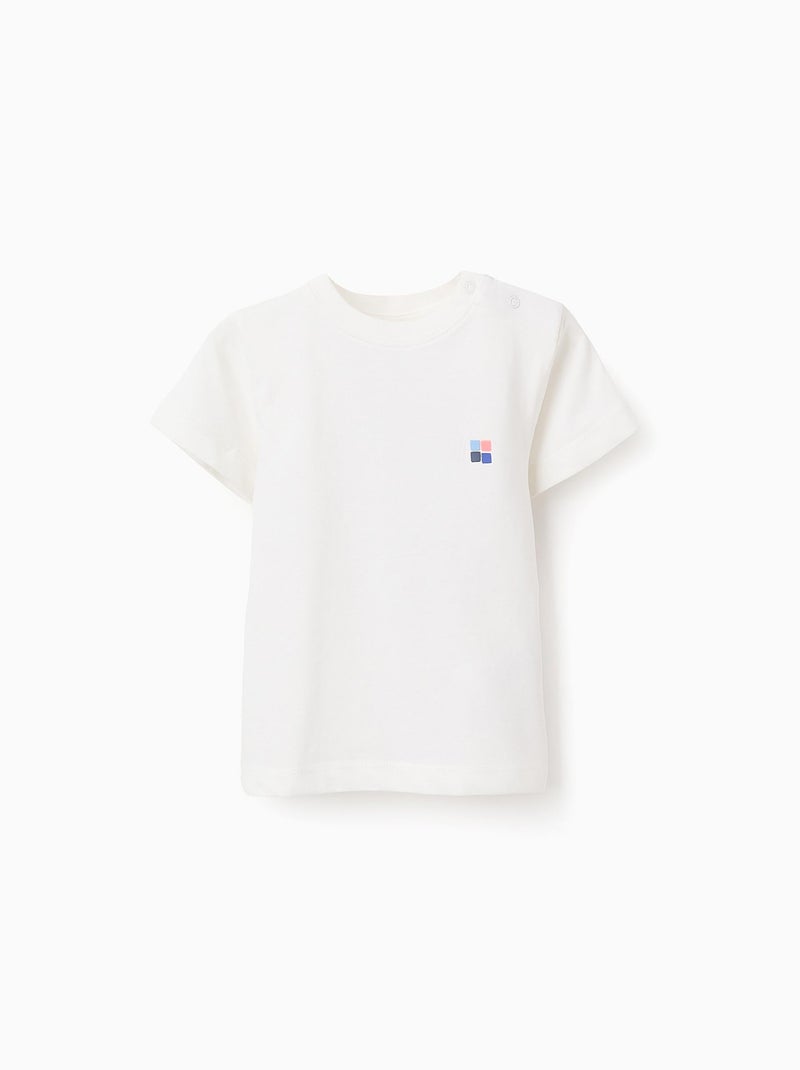 T-shirt de Coton Blanc - Kiabi
