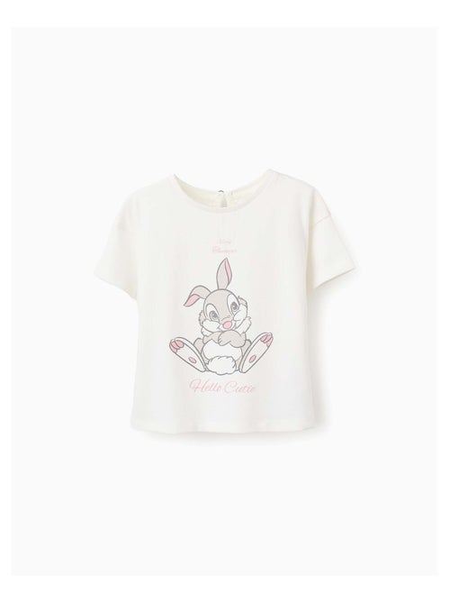 T-shirt de Coton Imprimé Bambi - Kiabi