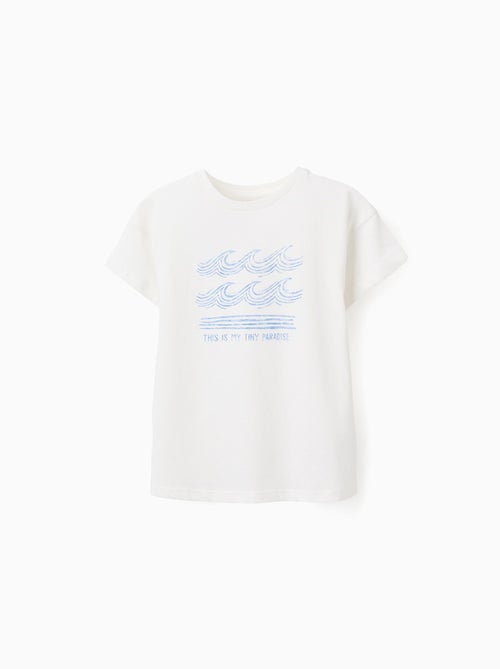 T-shirt de Coton Imprimé - Kiabi
