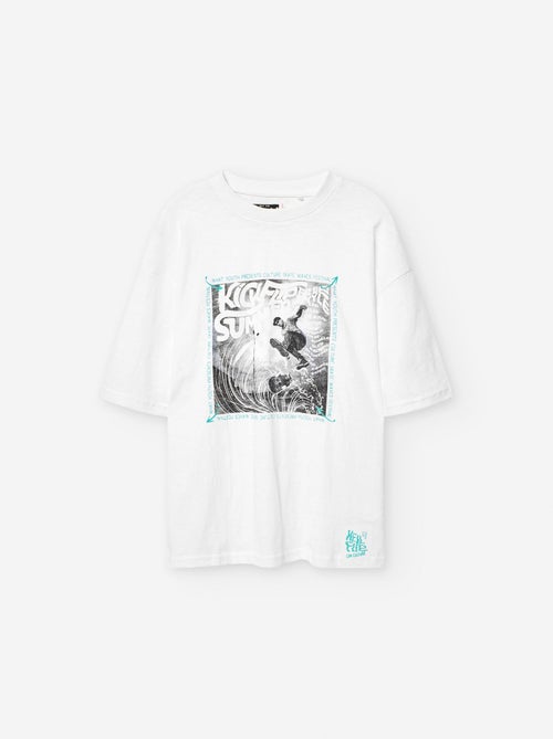 T-shirt de Coton Imprimé - Kiabi