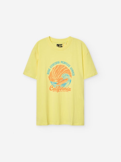 T-shirt de Coton Imprimé - Kiabi