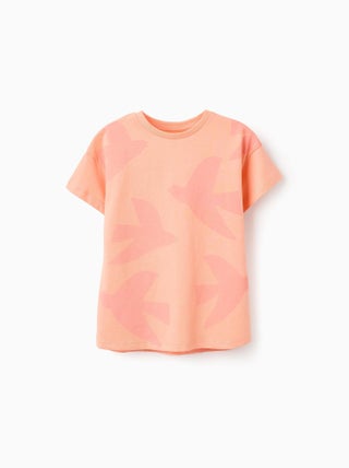 T-shirt de Coton Imprimé