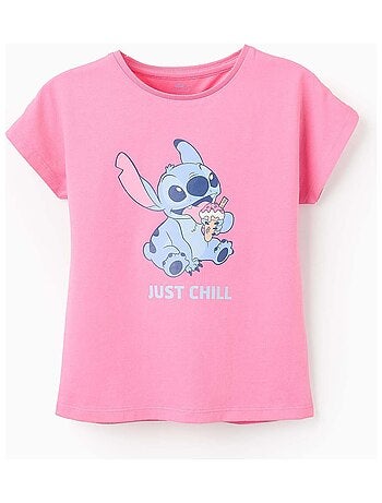 T-shirt de Coton Lilo et Stitch