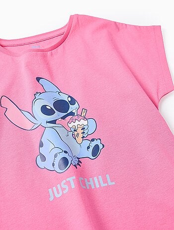 T-shirt de Coton Lilo et Stitch