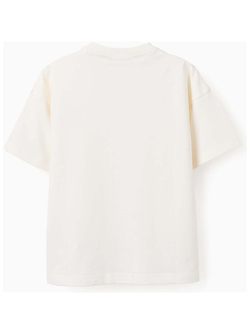 T-shirt de Coton Pokémon Blanc - Kiabi