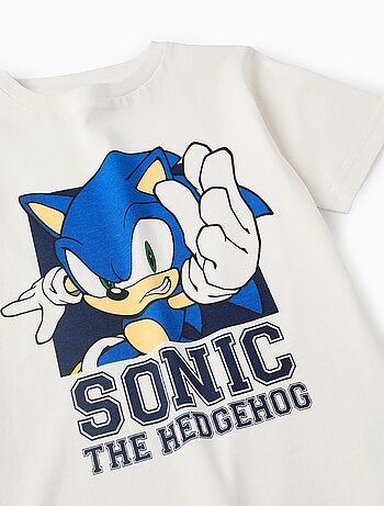 T-shirt de Coton Sonic