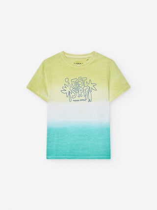 T-shirt de Coton Tie Dye