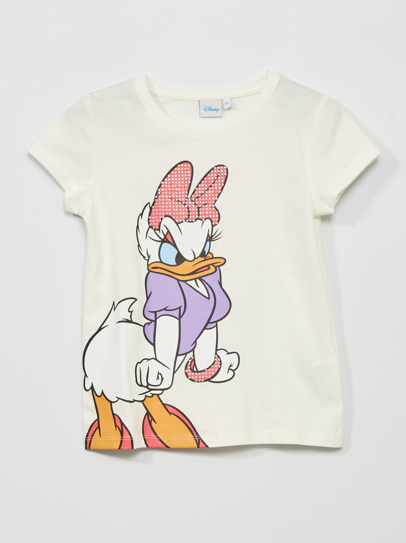 T-shirt de 'Disney'  manches courtes Blanc - Kiabi