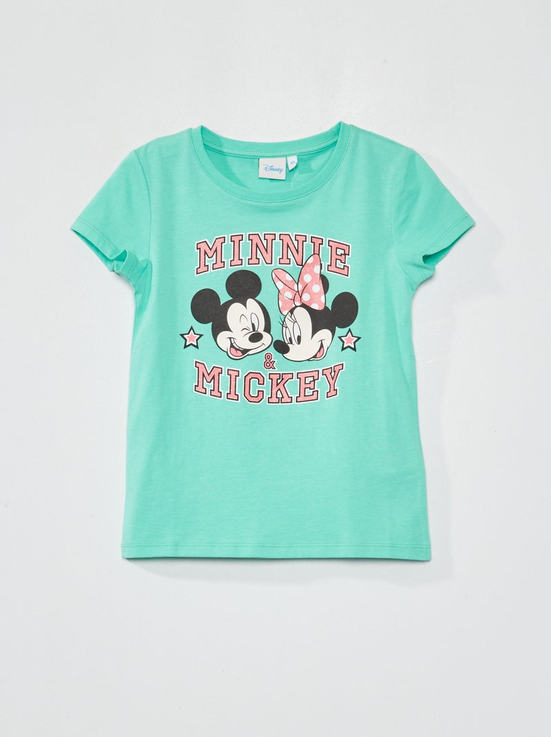 T-shirt de 'Disney'  manches courtes Vert - Kiabi