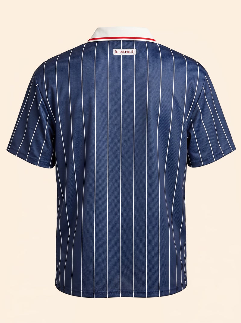 T-shirt de foot à manches corutes Bleu - Kiabi