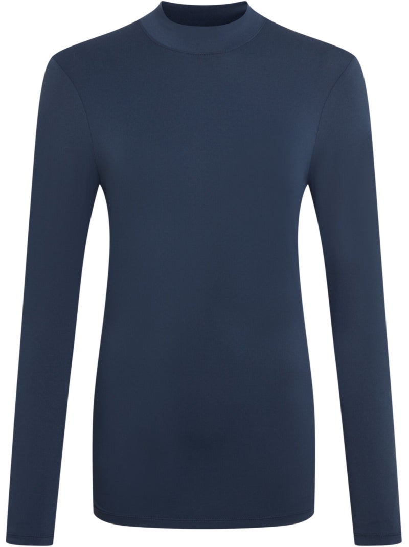 T-shirt de golf manches longues à faux col - craghoppers Bleu marine - Kiabi