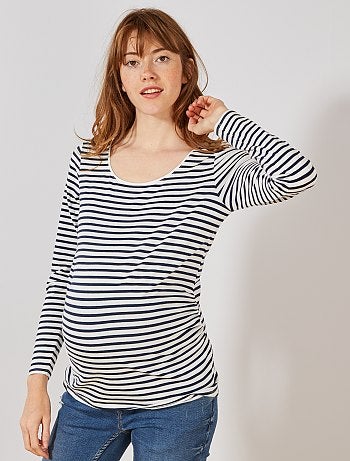 T-shirt de grossesse 'éco-conception' - Kiabi