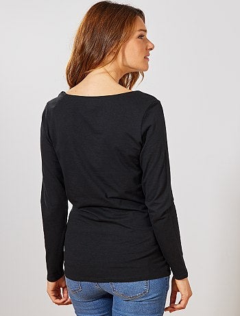 T-shirt de grossesse 'éco-conception' - Kiabi