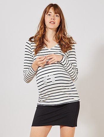 T-shirt de grossesse 'éco-conception'