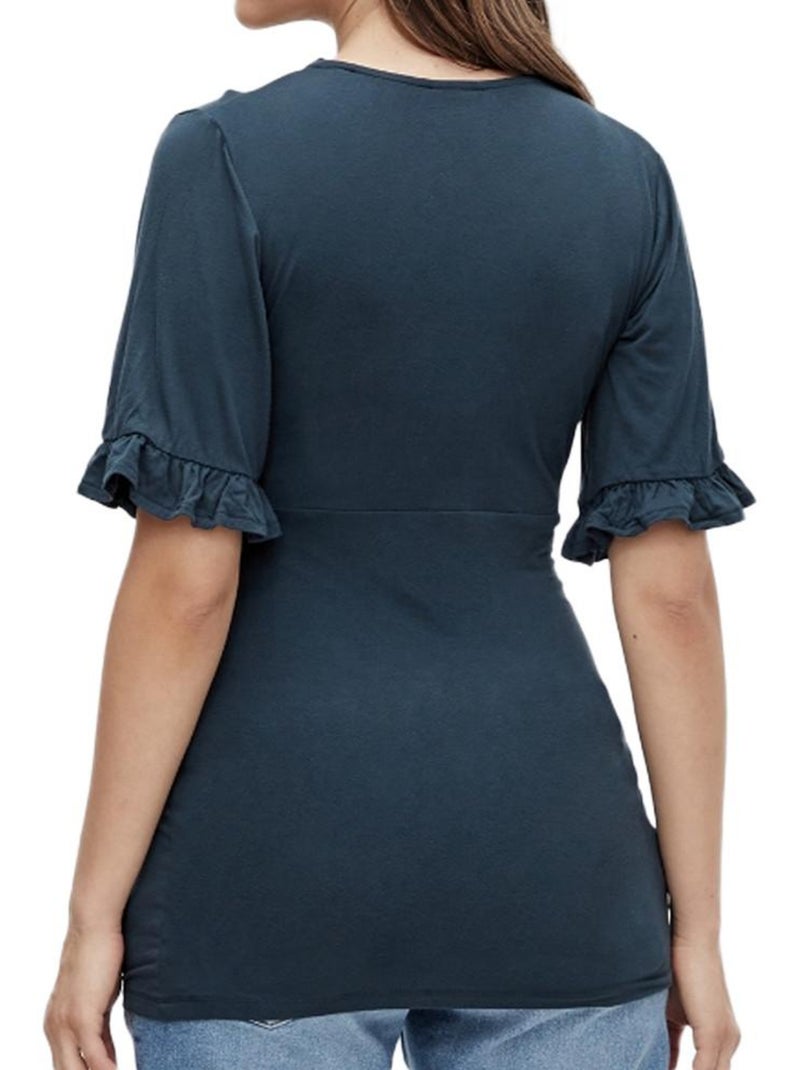 T-Shirt de Grossesse Femme Mamalicious Bleu marine - Kiabi