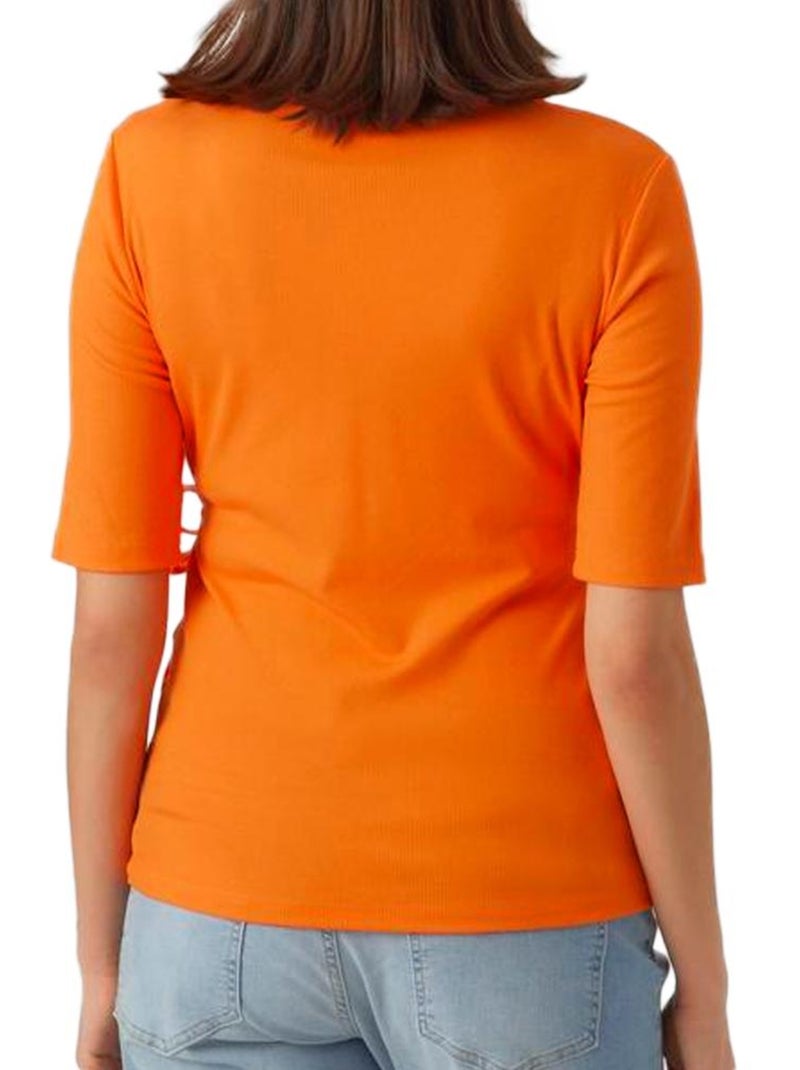 T-Shirt de Grossesse Femme Mamalicious Orange - Kiabi