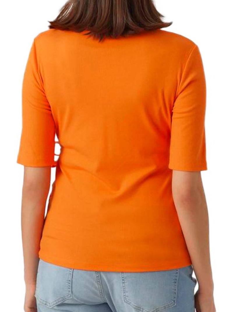 T-shirt de grossesse femme mamalicious Orange - Kiabi