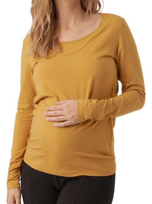 T-shirt de Grossesse Manches Longues Mamalicious - Kiabi